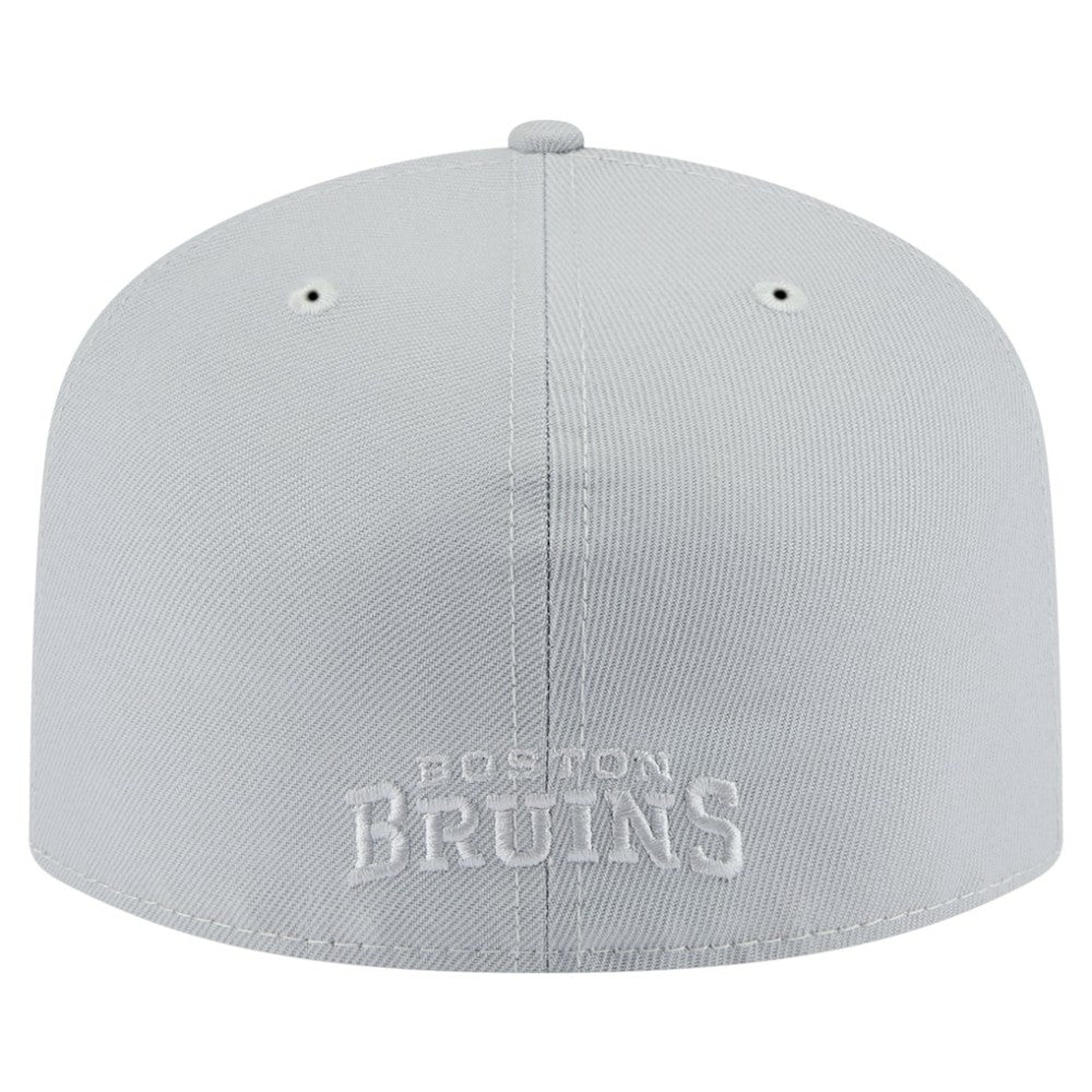 Boston Bruins New Era Color Pack A-Frame 59FIFTY Fitted Hat Gray