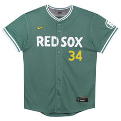 David Ortiz Boston Red Sox Preschool 2025 City Connect Limited Retired Player Jersey Green | Nike