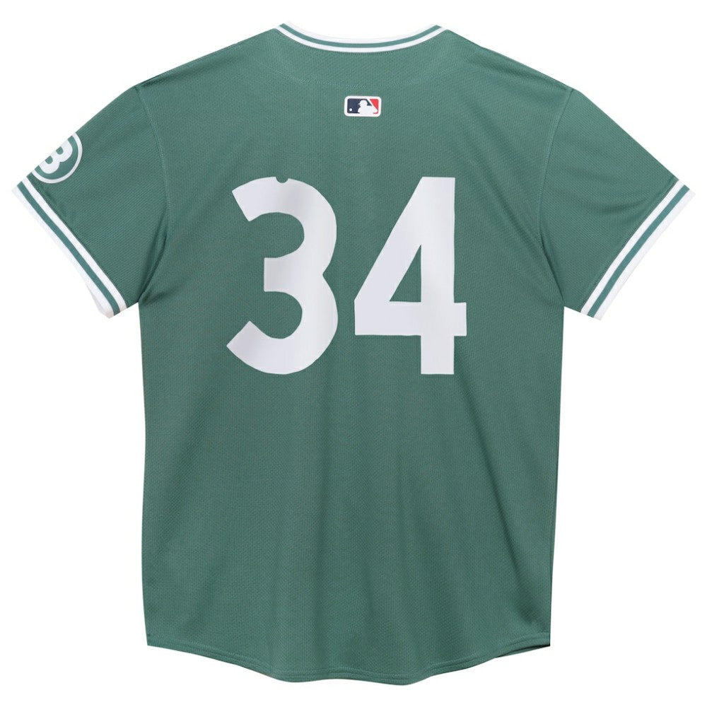 David Ortiz Boston Red Sox Preschool 2025 City Connect Limited Retired Player Jersey Green | Nike