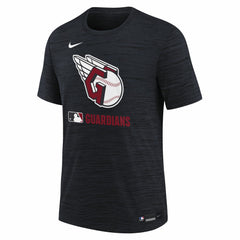 Cleveland Guardians Youth Authentic Collection Velocity Performance T-Shirt Navy | Nike