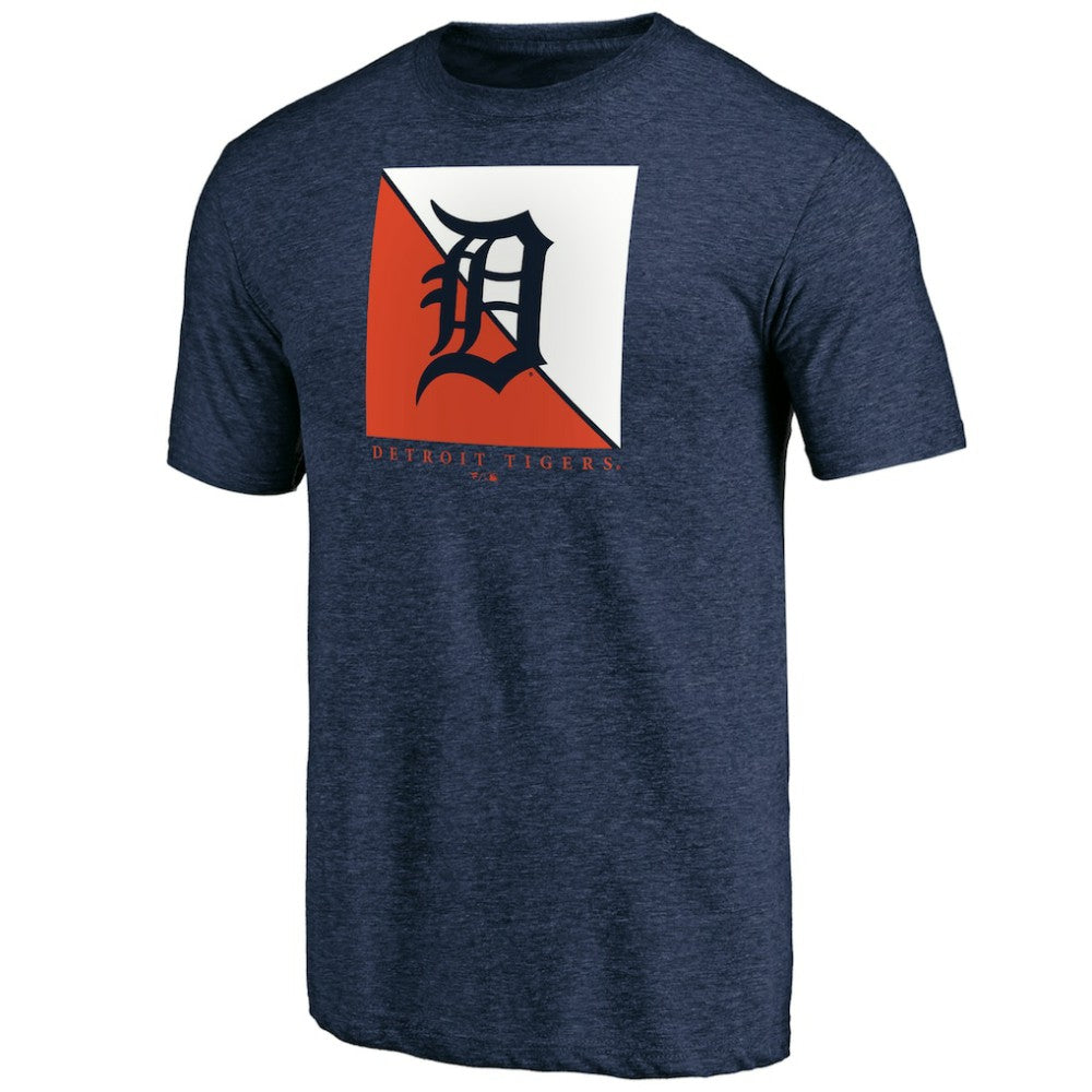 Detroit Tigers Pregame Vibe Tri-Blend T-Shirt Navy