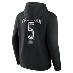 Freddie Freeman Los Angeles Dodgers Mister Cartoon Name & Number Pullover Hoodie Black