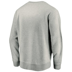 Milwaukee Brewers Heater Pullover Sweatshirt Gray