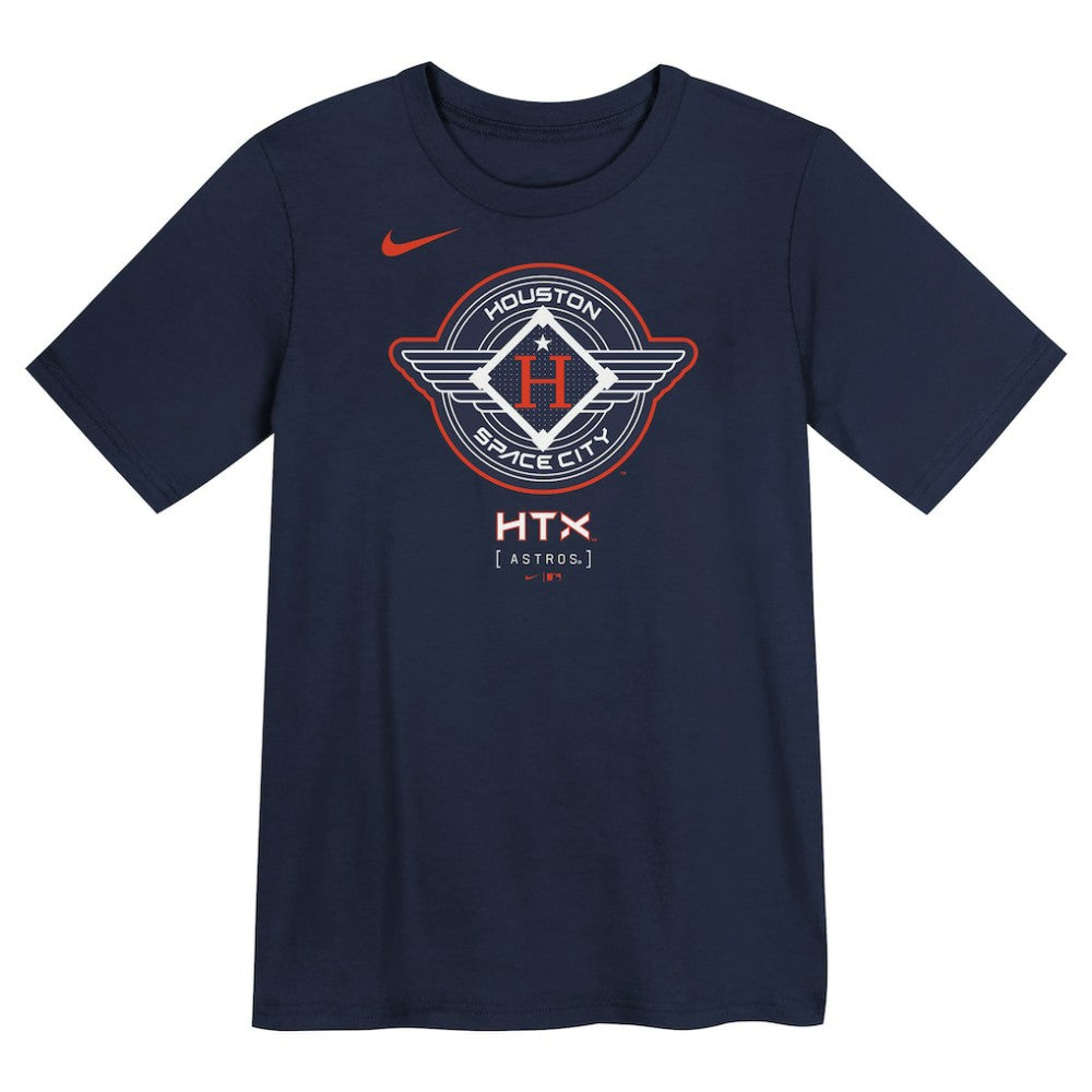 Houston Astros Preschool 2025 City Connect T-Shirt Navy | Nike