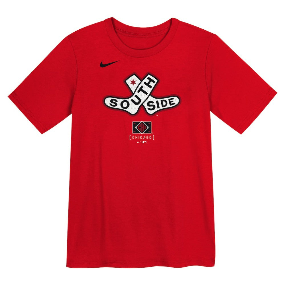 Chicago White Sox Preschool 2025 City Connect Logo T-Shirt Red | Nike
