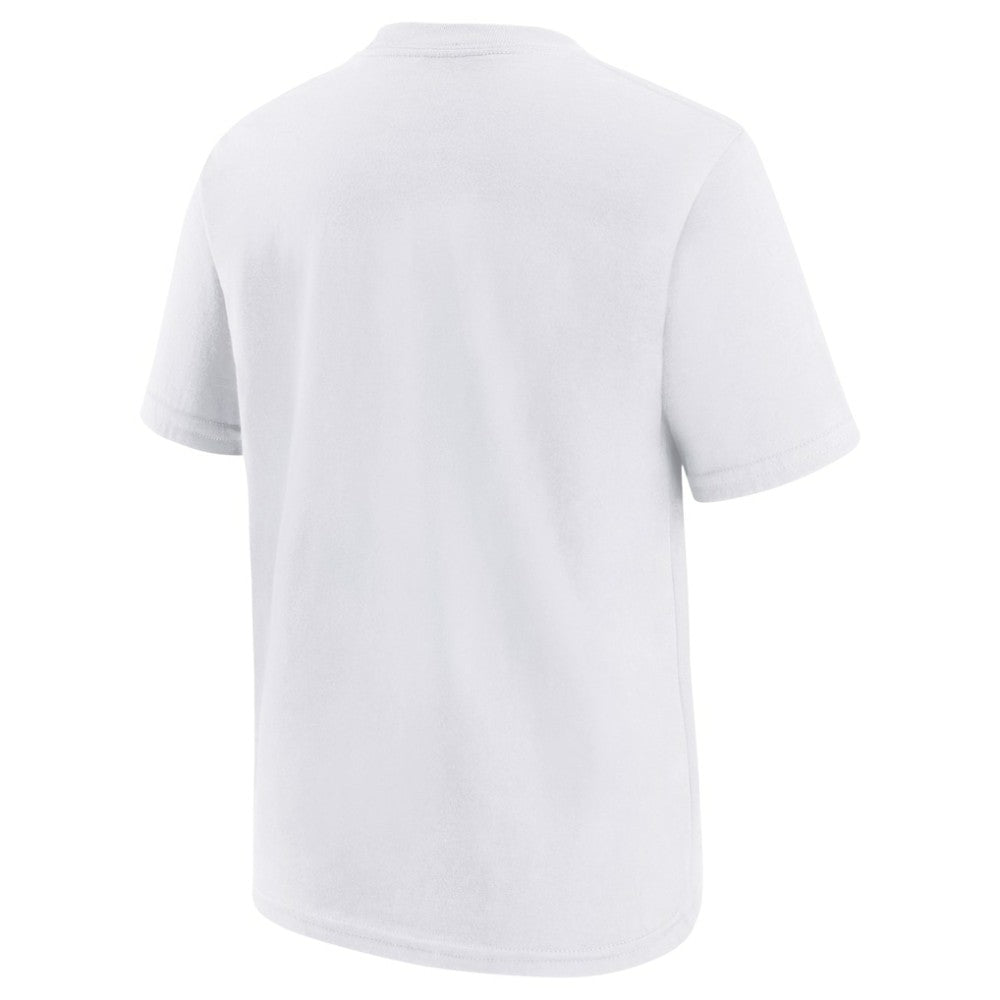 Colorado Rockies Youth 2025 City Connect Wordmark T-Shirt White | Nike