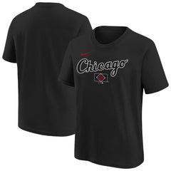 Chicago White Sox Youth 2025 City Connect Wordmark T-Shirt Black | Nike