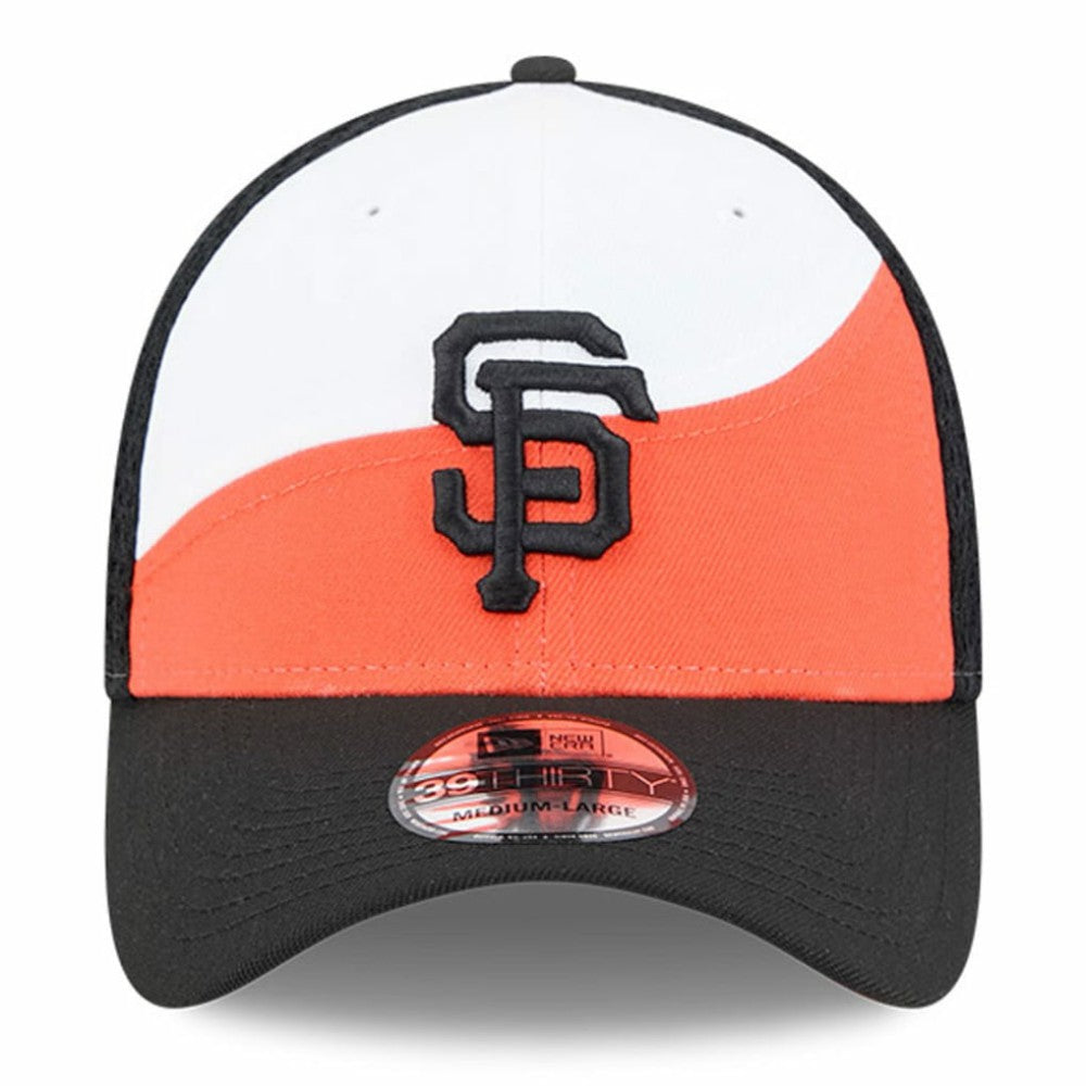 San Francisco Giants 2025 Spring Training 39THIRTY Flex Hat Orange/Black | New Era