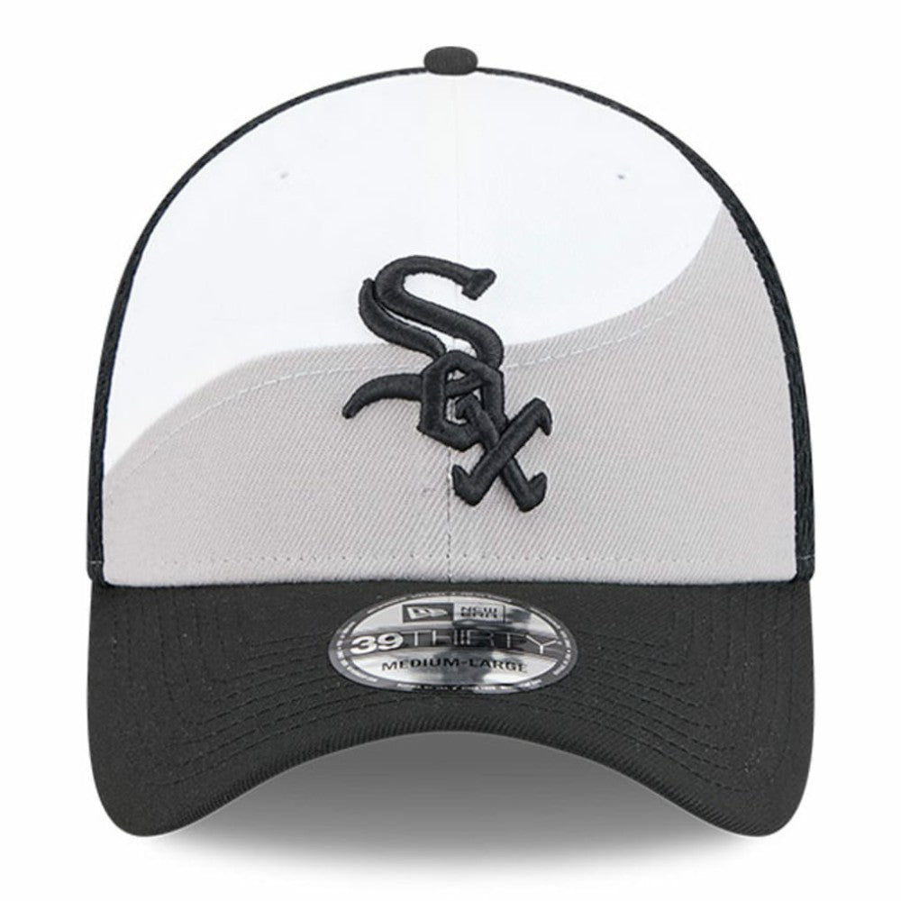 Chicago White Sox 2025 Spring Training 39THIRTY Flex Hat Gray/Black | New Era