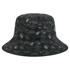 Miami Marlins 2025 Spring Training All Over Print Bucket Hat Black | New Era