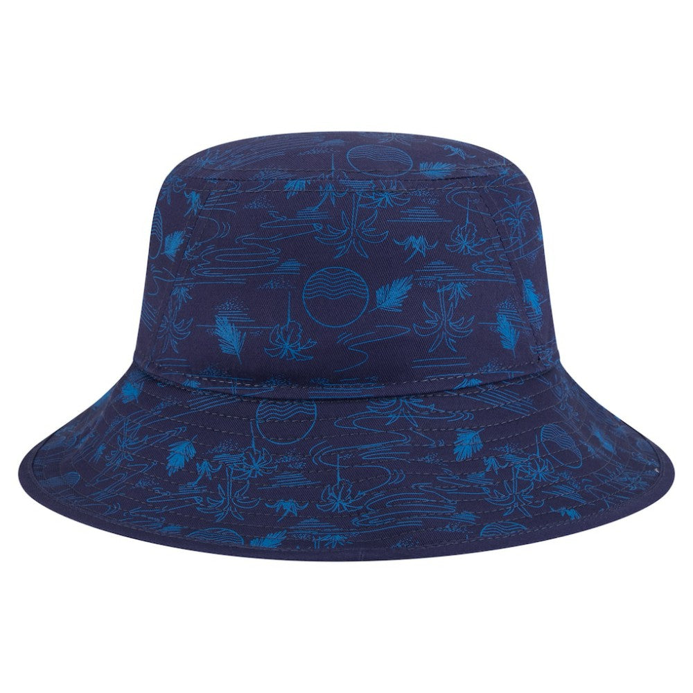 Tampa Bay Rays 2025 Spring Training All Over Print Bucket Hat Navy | New Era