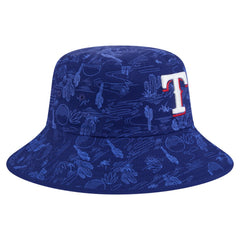 Texas Rangers 2025 Spring Training All Over Print Bucket Hat Dark Blue | New Era
