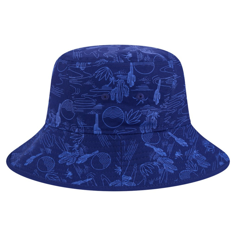 Texas Rangers 2025 Spring Training All Over Print Bucket Hat Dark Blue | New Era