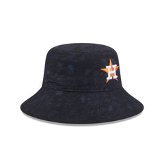 Houston Astros Youth 2025 Spring Training All Over Print Bucket Hat Navy | New Era