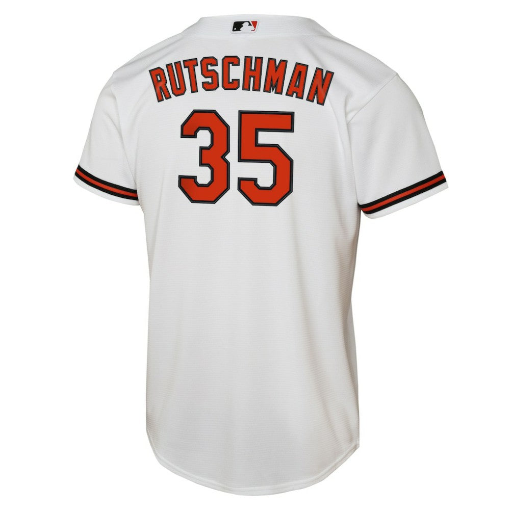 Adley Rutschman Baltimore Orioles Youth Home Replica Player Jersey White | Nike