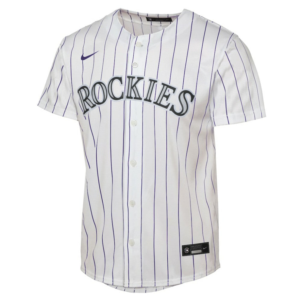 Kris Bryant Colorado Rockies Youth Home Replica Player Jersey White | Nike