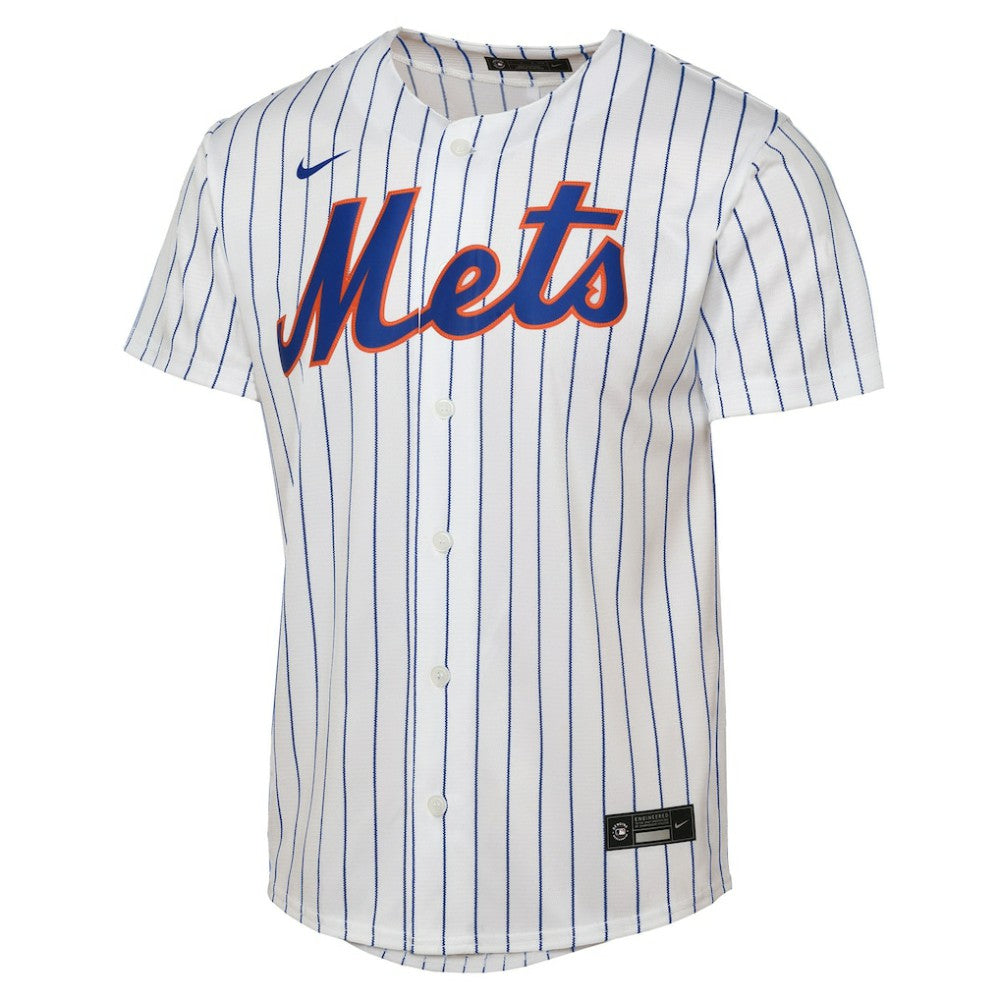 Francisco Lindor New York Mets Youth Home Replica Player Jersey White | Nike