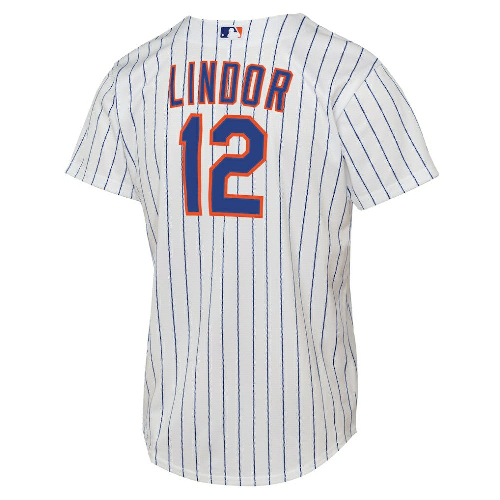 Francisco Lindor New York Mets Youth Home Replica Player Jersey White | Nike