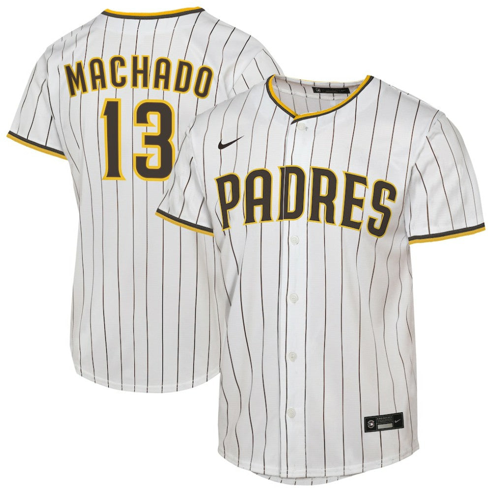 Manny Machado San Diego Padres Youth Home Replica Player Jersey White | Nike