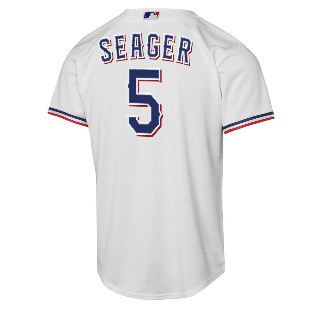 Corey Seager Texas Rangers Youth Home Replica Player Jersey White | Nike