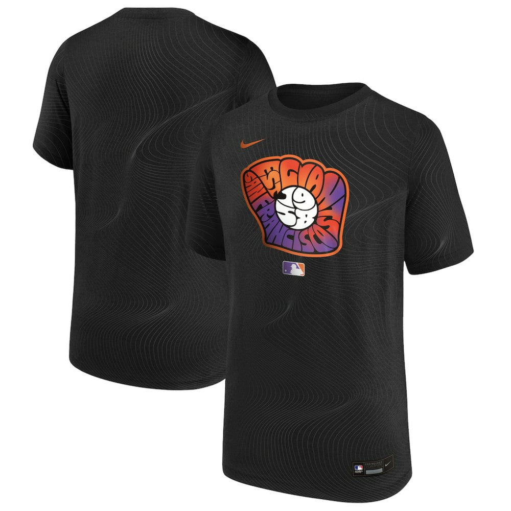 San Francisco Giants Youth 2025 City Connect Legend T-Shirt Black | Nike