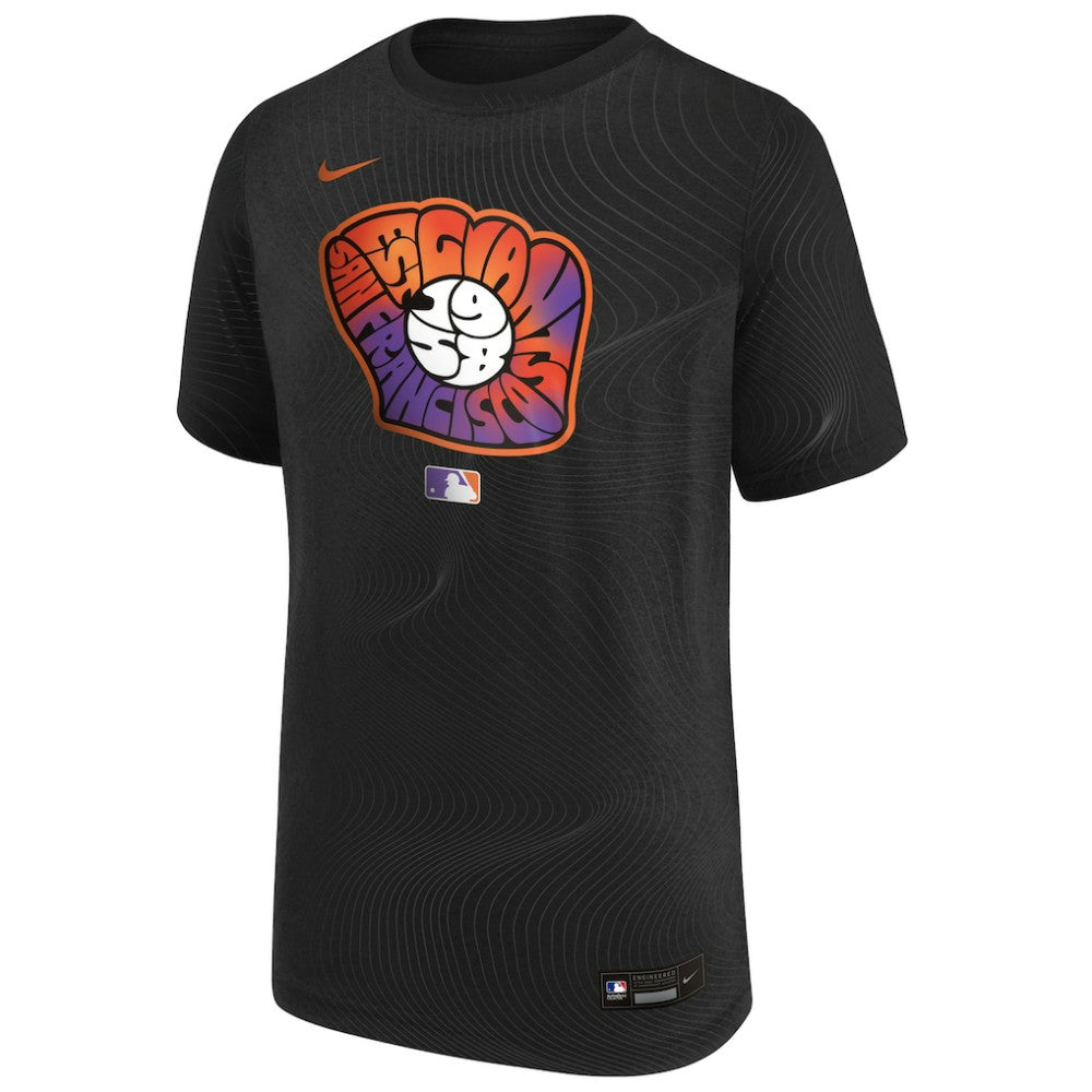 San Francisco Giants Youth 2025 City Connect Legend T-Shirt Black | Nike