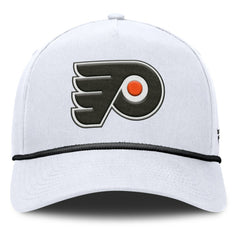 Philadelphia Flyers Fanatics Rope A-Frame Adjustable Hat White