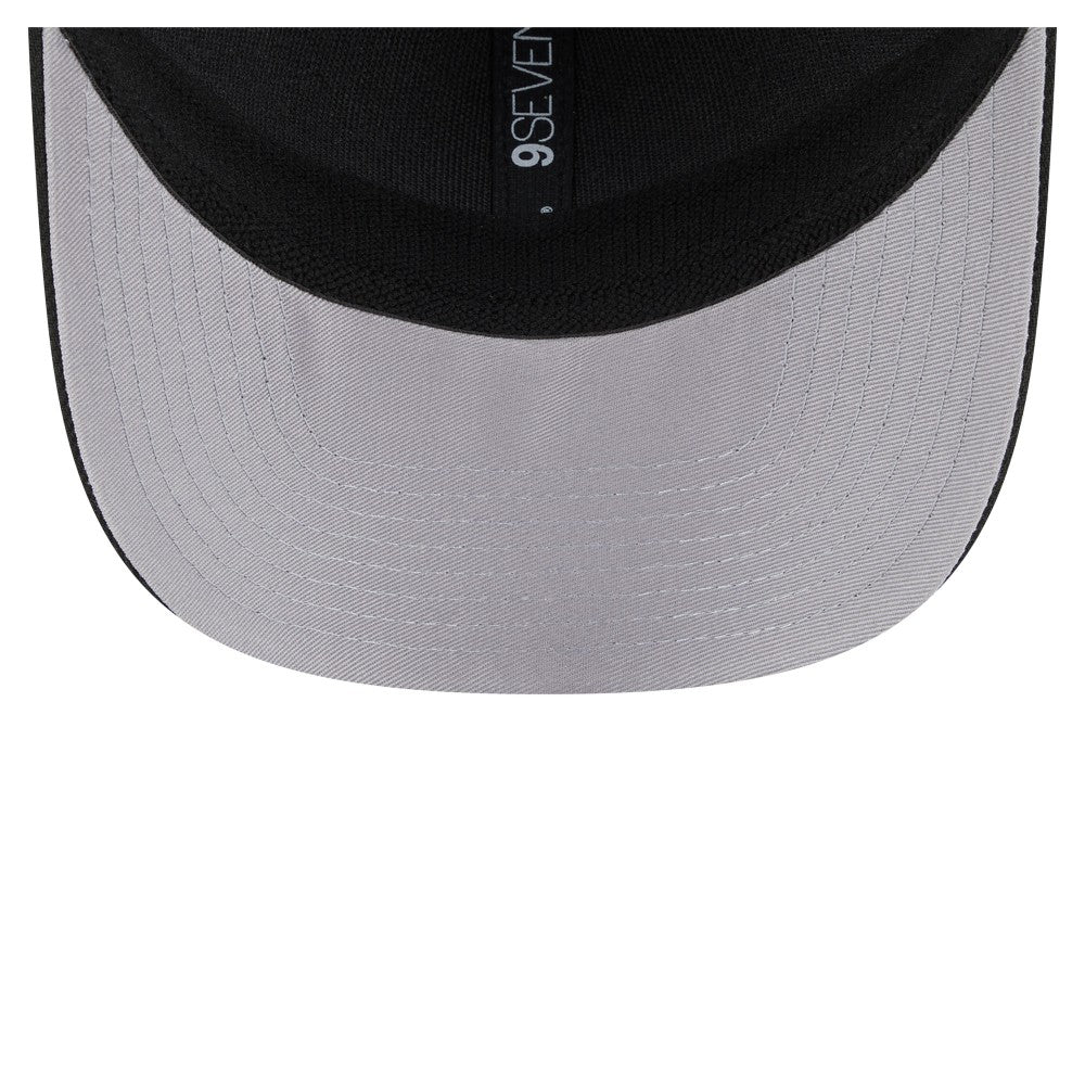 Miami Marlins Flag 9SEVENTY Stretch-Snap Hat Black | New Era