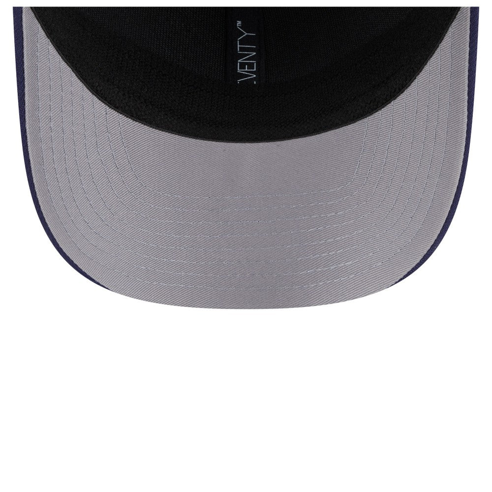 Milwaukee Brewers Flag 9SEVENTY Stretch-Snap Hat Navy | New Era