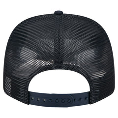 Atlanta Braves Flag 9SEVENTY Stretch-Snap Hat Navy | New Era