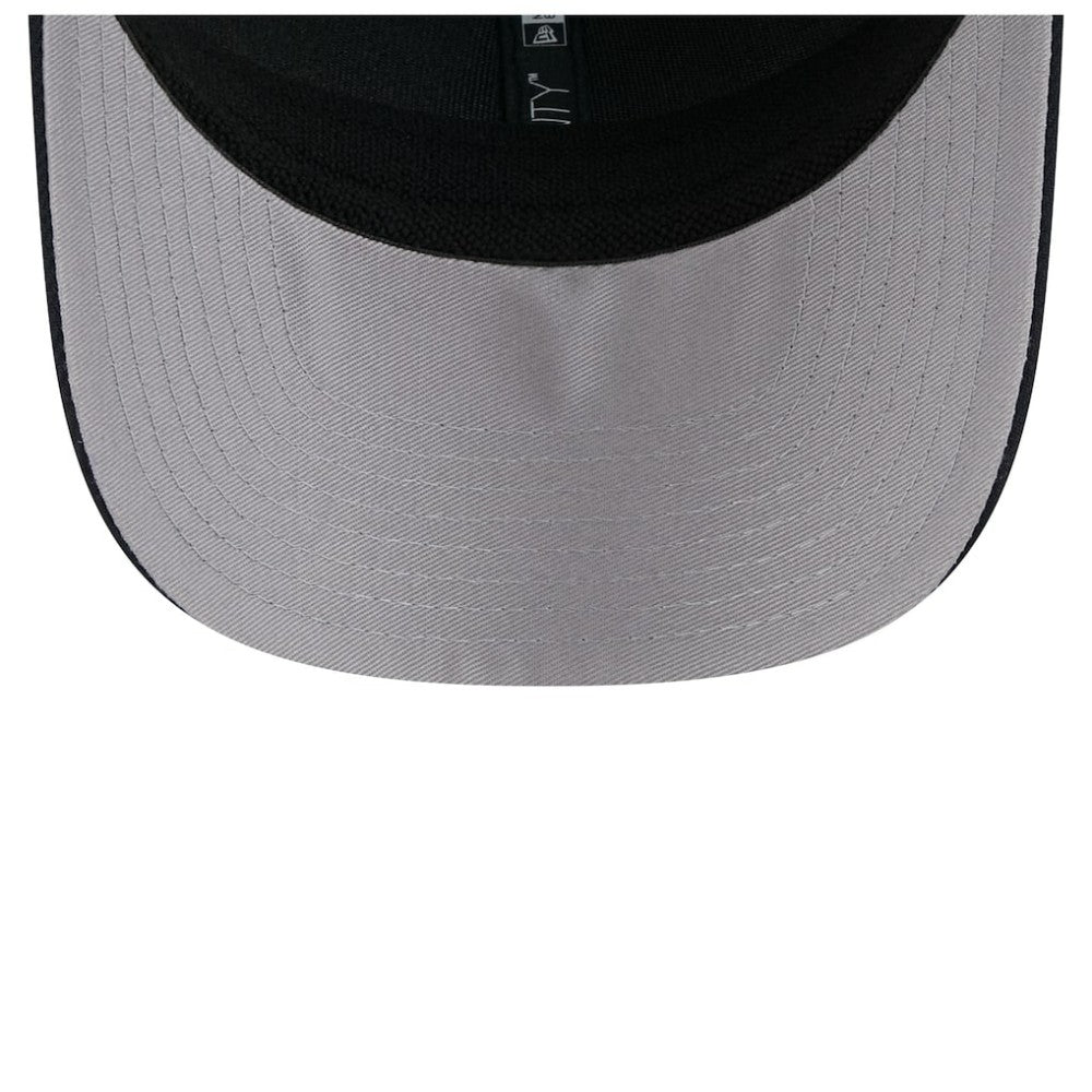 Atlanta Braves Flag 9SEVENTY Stretch-Snap Hat Navy | New Era