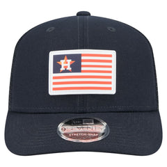 Houston Astros Flag 9SEVENTY Stretch-Snap Hat Navy | New Era