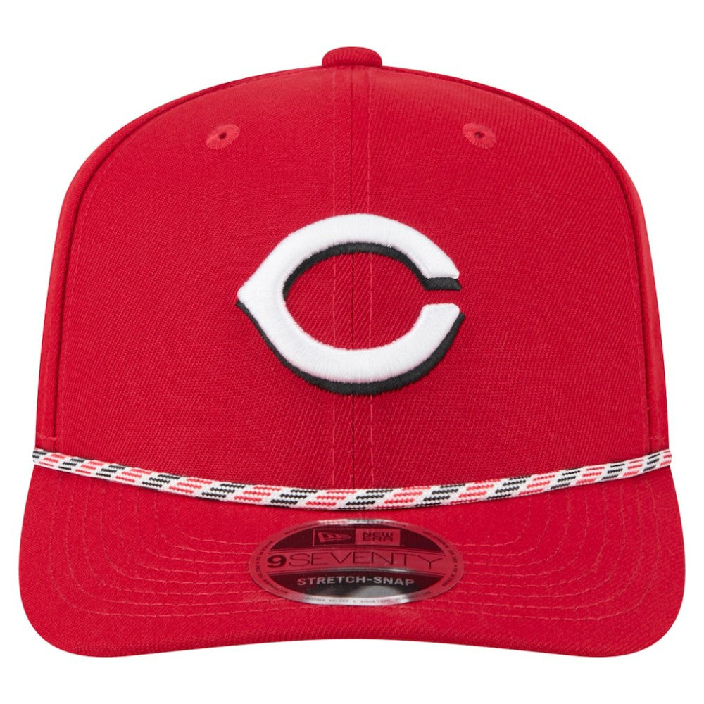 Cincinnati Reds Multi-Rope 9SEVENTY Stretch-Snap Hat Red | New Era