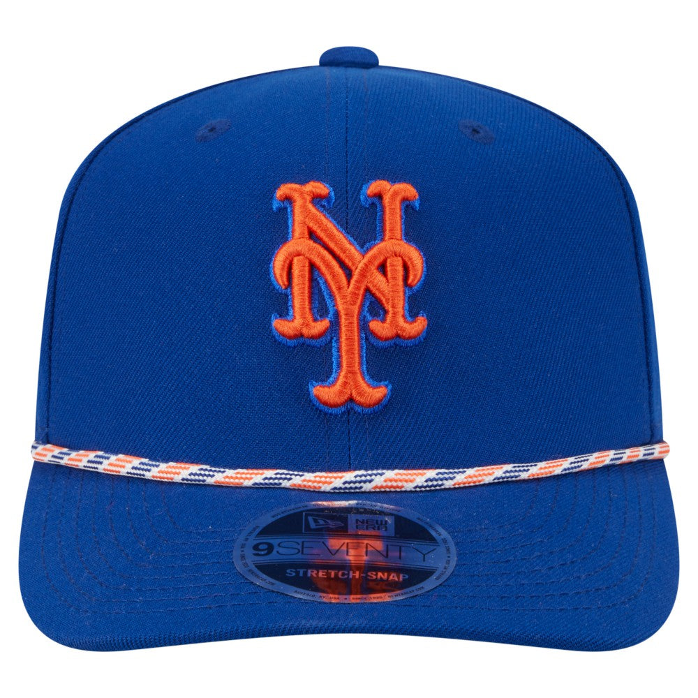 New York Mets Multi-Rope 9SEVENTY Stretch-Snap Hat Royal | New Era
