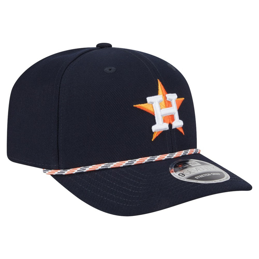 Houston Astros Multi-Rope 9SEVENTY Stretch-Snap Hat Navy | New Era