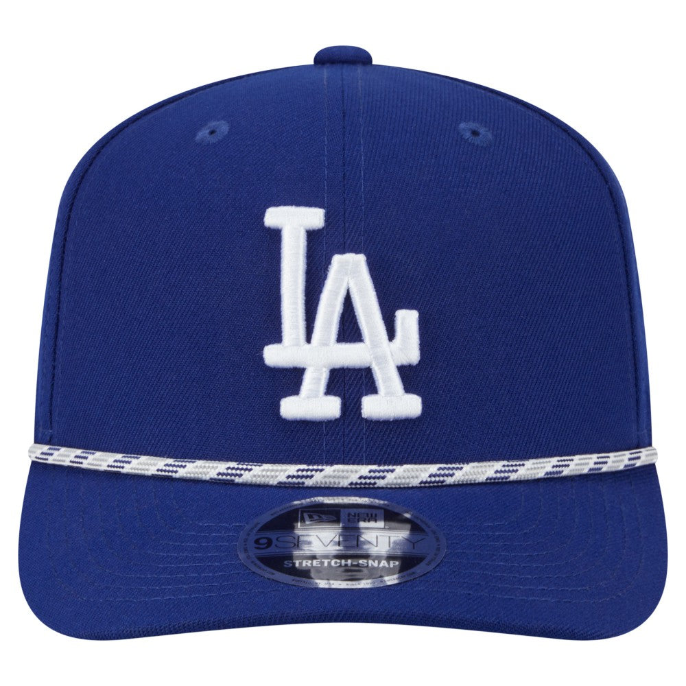 Los Angeles Dodgers Multi-Rope 9SEVENTY Stretch-Snap Hat Royal | New Era