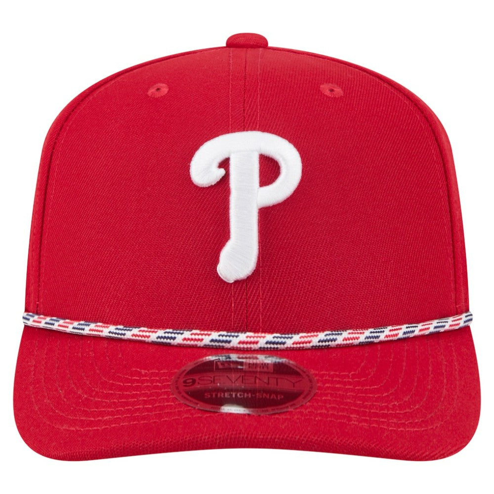 Philadelphia Phillies Multi-Rope 9SEVENTY Stretch-Snap Hat Red | New Era