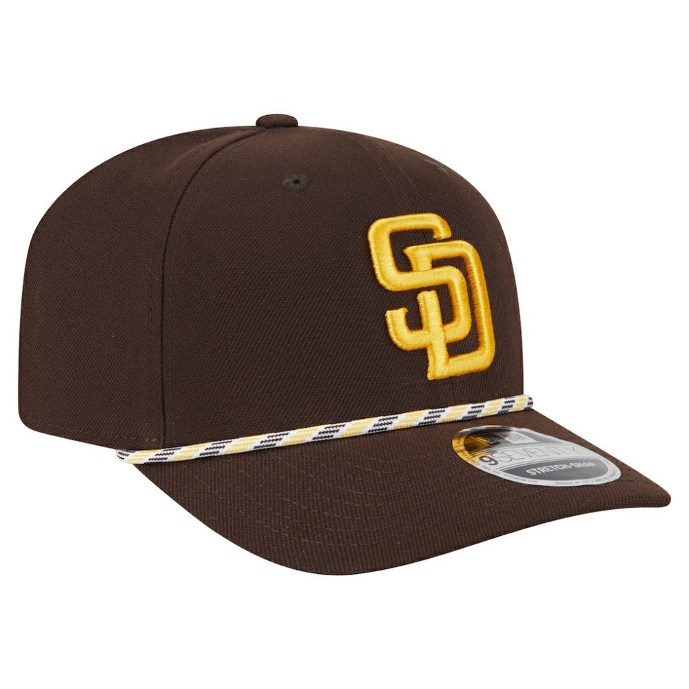 San Diego Padres Multi-Rope 9SEVENTY Stretch-Snap Hat Brown | New Era