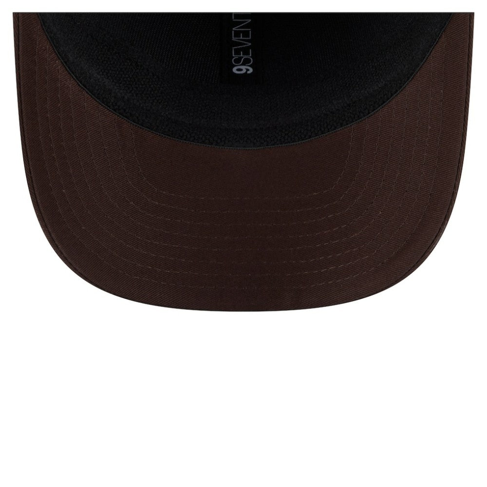 San Diego Padres Circle Patch 9SEVENTY Stretch-Snap Hat Brown | New Era