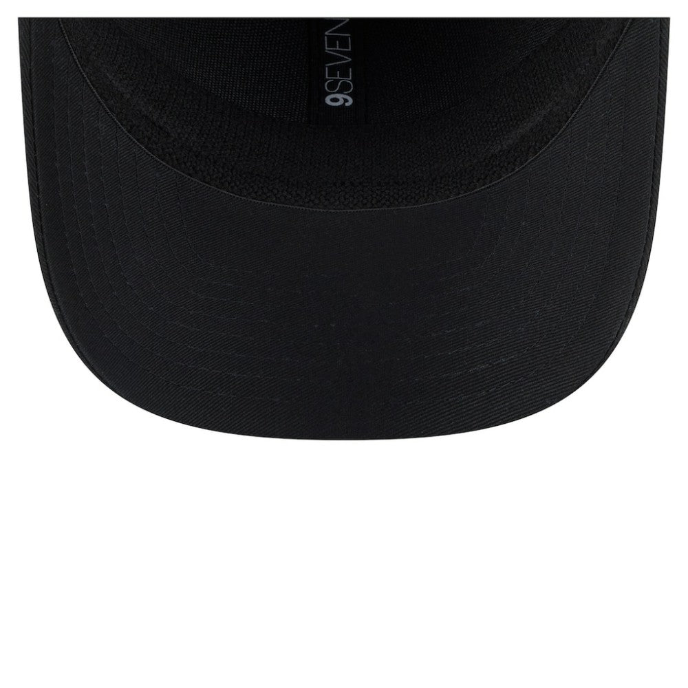 San Francisco Giants Circle Patch 9SEVENTY Stretch-Snap Hat Black | New Era