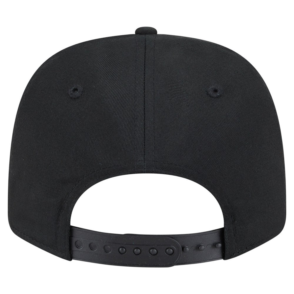 Miami Marlins Circle Patch 9SEVENTY Stretch-Snap Hat Black | New Era