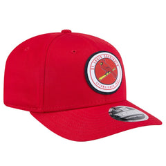 St. Louis Cardinals Circle Patch 9SEVENTY Stretch-Snap Hat Red | New Era