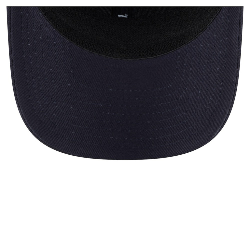 Atlanta Braves Circle Patch 9SEVENTY Stretch-Snap Hat Navy | New Era