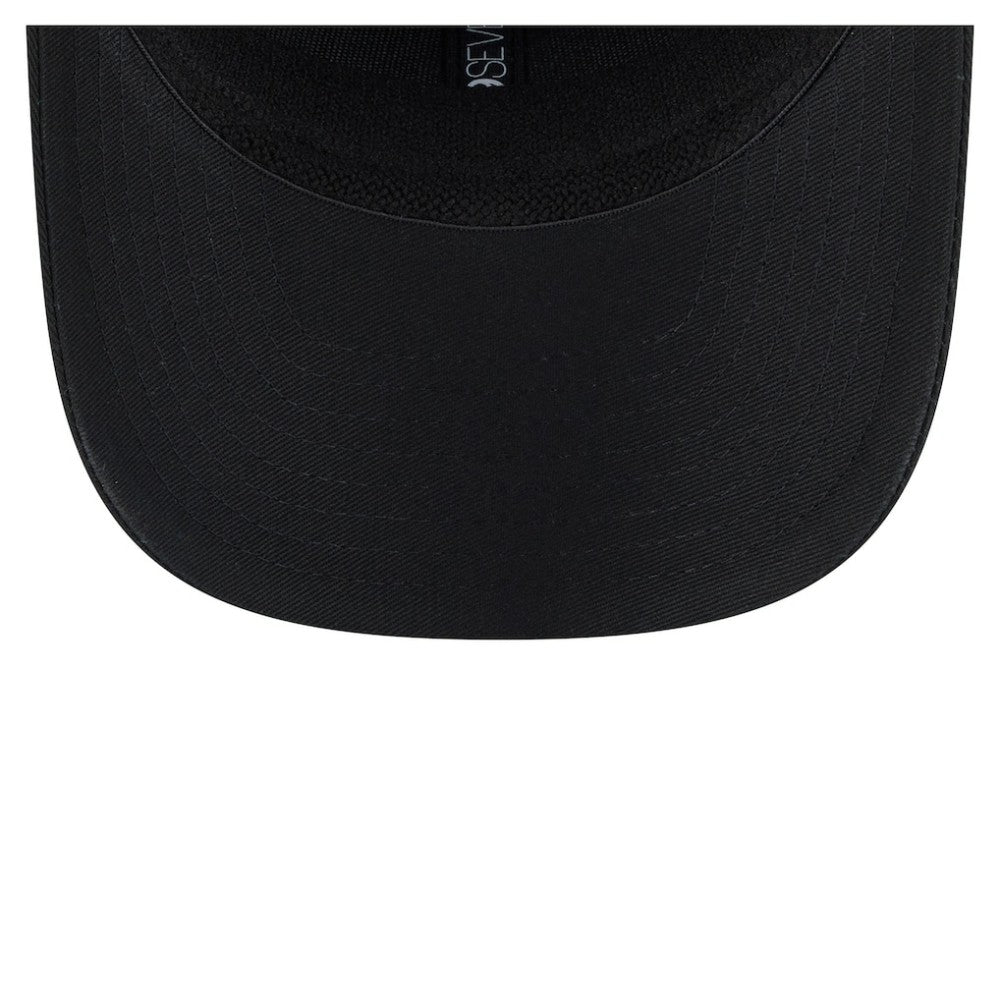 Colorado Rockies Circle Patch 9SEVENTY Stretch-Snap Hat Black | New Era