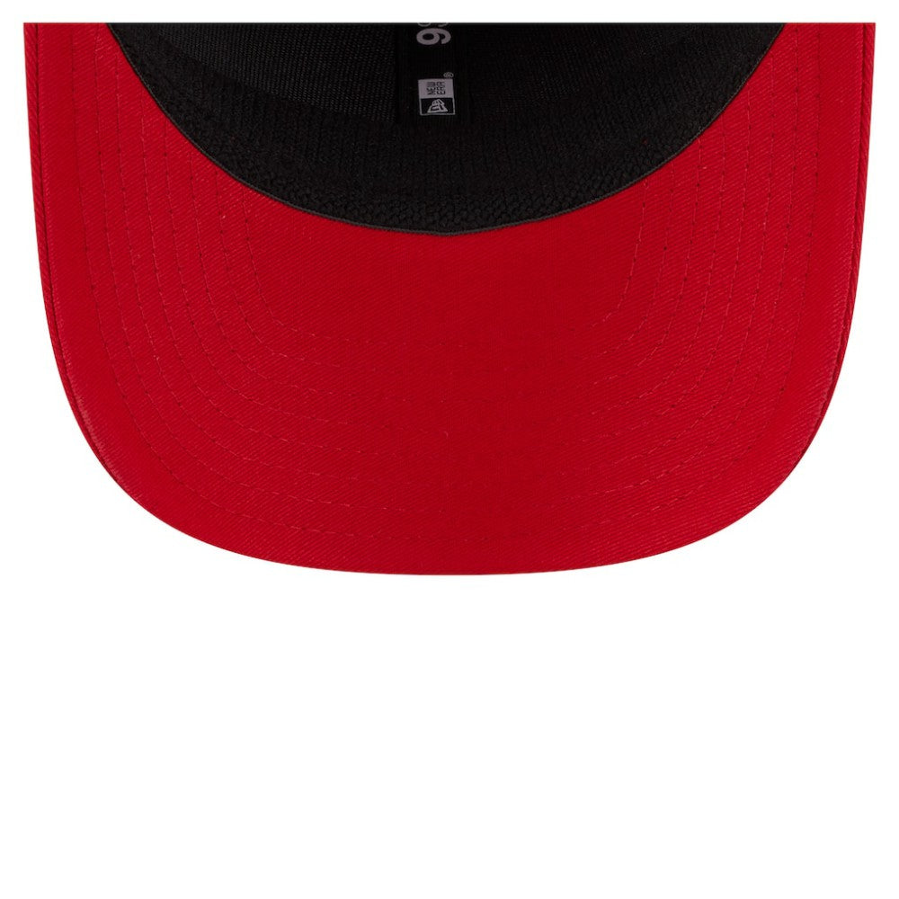 Cincinnati Reds Circle Patch 9SEVENTY Stretch-Snap Hat Red | New Era