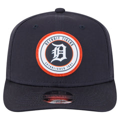 Detroit Tigers Circle Patch 9SEVENTY Stretch-Snap Hat Navy | New Era