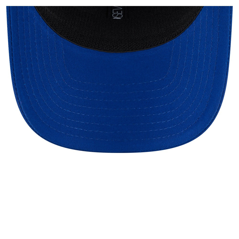 Kansas City Royals Circle Patch 9SEVENTY Stretch-Snap Hat Royal | New Era