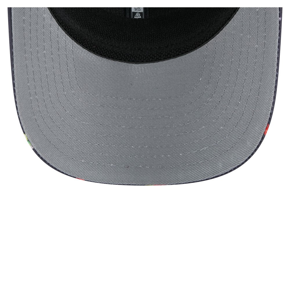 Los Angeles Dodgers Adventure Drinks Pattern 9SEVENTY Stretch-Snap Hat Black | New Era
