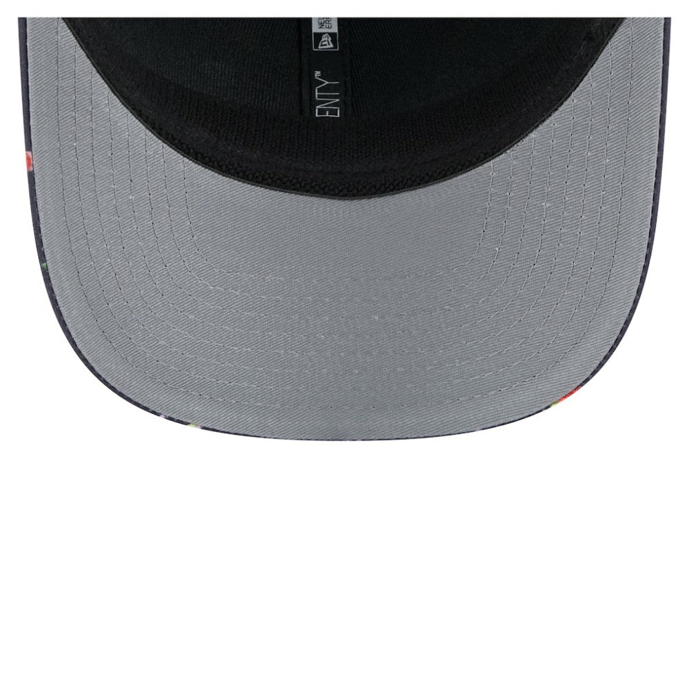 New York Mets Adventure Drinks Pattern 9SEVENTY Stretch-Snap Hat Black | New Era