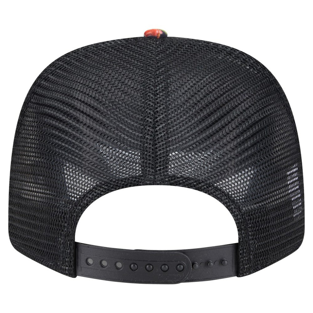 San Francisco Giants Adventure Drinks Pattern 9SEVENTY Stretch-Snap Hat Black | New Era